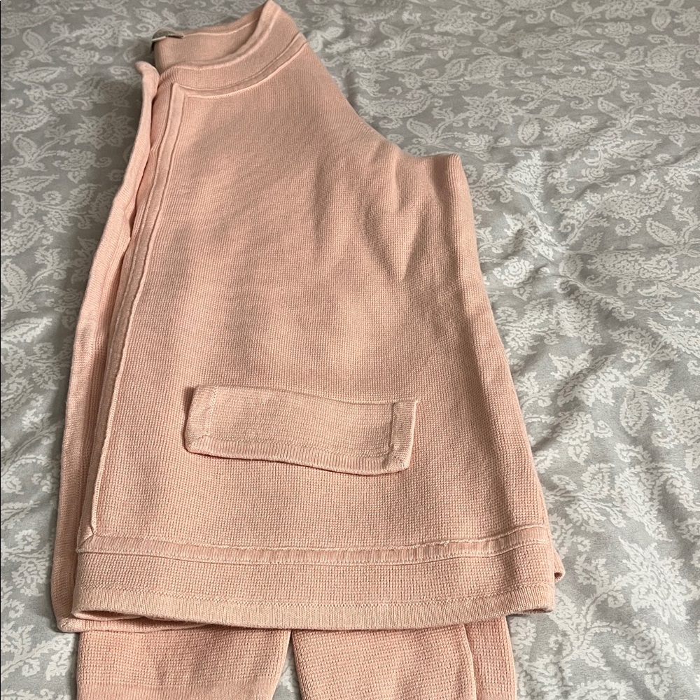 Chic Blush Button-Up Cardigan - image 4